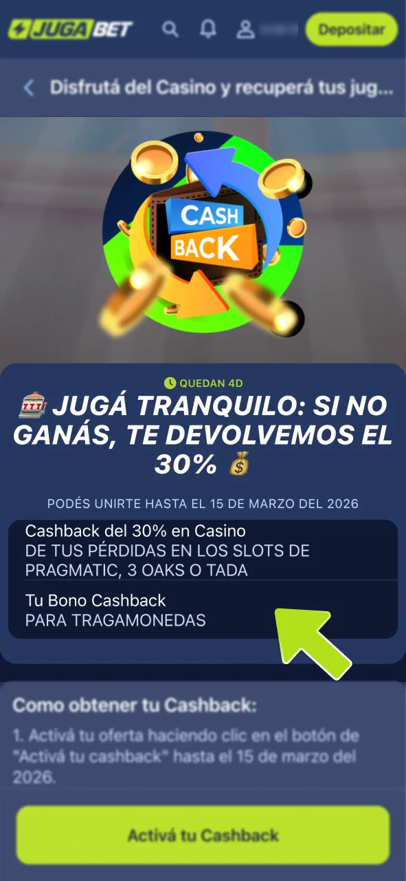 Revisa las reglas de bonos en JugaBet hoy.