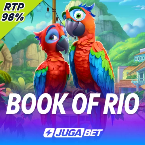 Vive el carnaval de premios con Book of Rio en JugaBet.