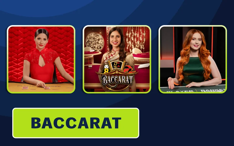 Siente la exclusividad del Baccarat en vivo en JugaBet.