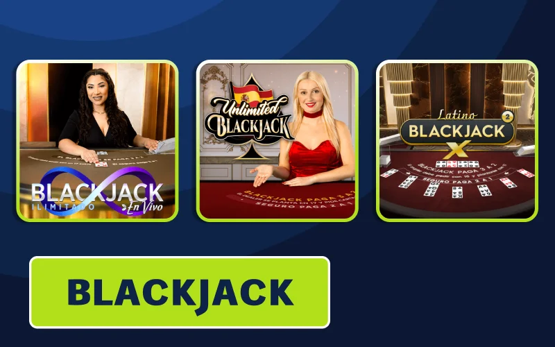 Gana tu mano de Blackjack en vivo con JugaBet.