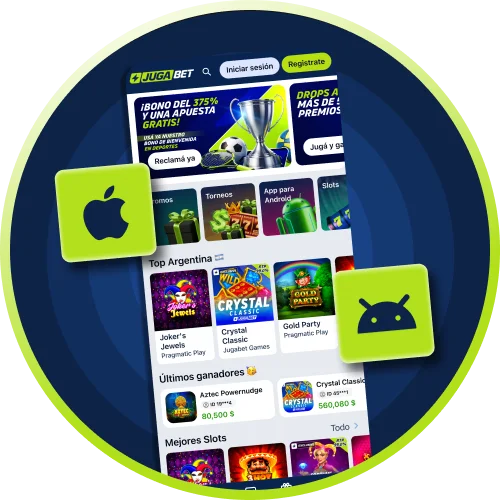 Juega en el móvil con JugaBet desde donde estés.