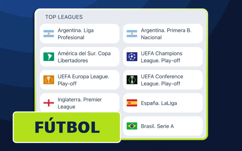 Apuesta en las mejores ligas de fútbol con JugaBet.