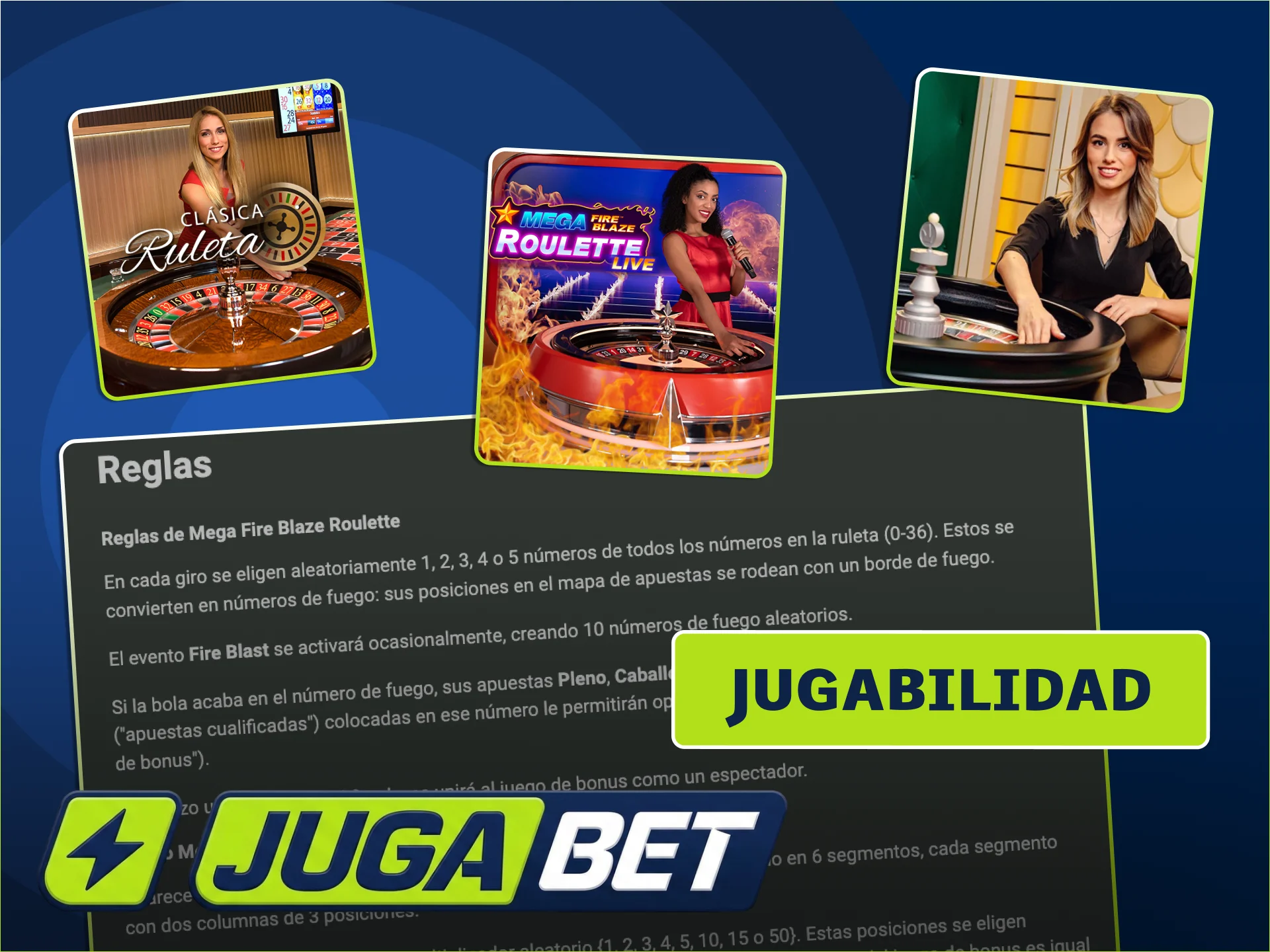 Aprendé las reglas de la ruleta en JugaBet.