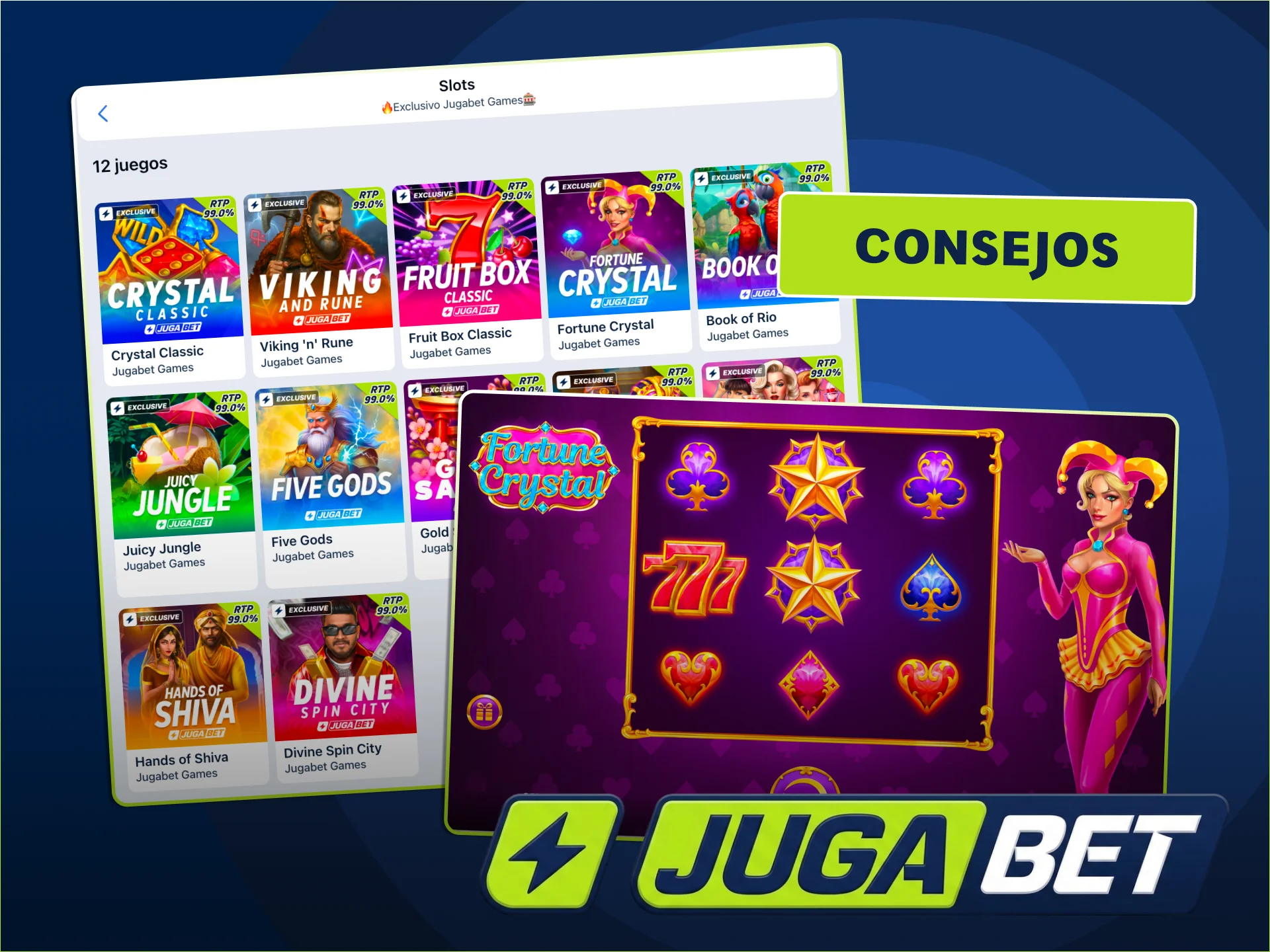 Jugá con inteligencia y control en JugaBet.