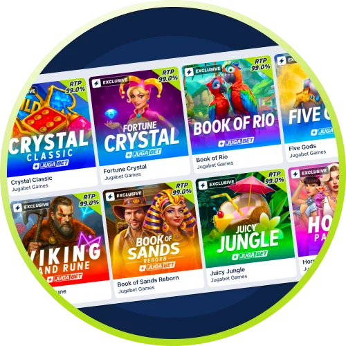 Descubrí juegos únicos que solo encontrás en JugaBet.